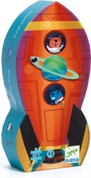 Puzzle Razzo spaziale DJECO - 16 pezzi