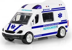 Ambulanza in metallo Ostrava 7 cm