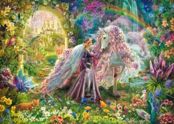 Puzzle gita con l’unicorno dei sogni 500 pezzi