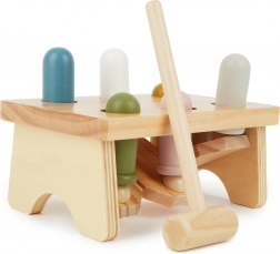 Bieco martelliera in legno con martelletto