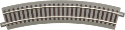 Roco geoLINE binario curvo R2 con massicciata