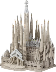 Puzzle 3D in metallo Sagrada Família – serie premium Metal Earth