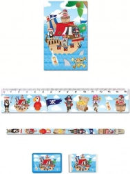 Set di scrittura Pirati per bambini