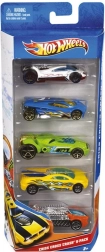 Collezione di cinque macchinine Hot Wheels