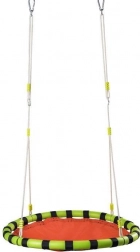 WOODY altalena a cerchio pieghevole, arancione, diametro 103 cm