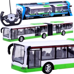 Autobus articolato RC a radiocomando per bambini – Verde