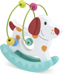 Labirinto in legno a forma di cane – gioco motorico per bambini