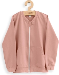 Felpa tuta per bambini New Baby Kindergarten rosa