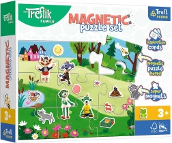 Puzzle magnetico Giornata di Treflik per bambini dai 3 anni