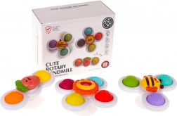 Set di spinner sensoriali con ventose per i più piccoli