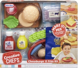 set creativo cheeseburger e patatine LITTLE TIKES Creative Chefs