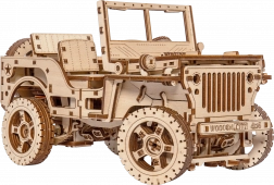 Modello in legno Jeep 4x4 - 570 pezzi