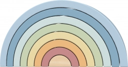 Arcobaleno pastello in legno TOOKY TOY set Montessori