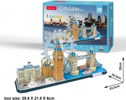 Puzzle 3D City Line Londra