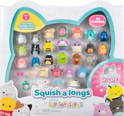 squishmallows squish-a-longs set da 25 mini figure con accessori