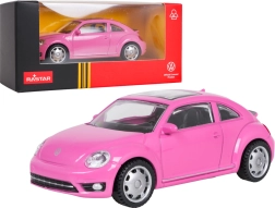 Modello in metallo Volkswagen Beetle rosa 1:43 RASTAR
