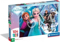 Puzzle Clementoni 104 pezzi – Disney Frozen