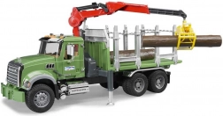 Bruder camion Mack Granite trasporto legname 1:16