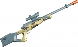 Fucile da cecchino in schiuma – set per bambini 87 cm