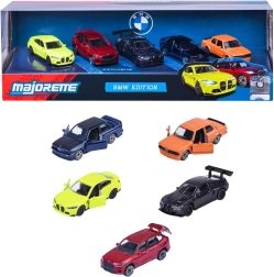 Majorette BMW Edition set regalo da 5 automobiline in metallo