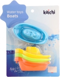 Barchette di plastica per l’acqua – set da 4 pezzi