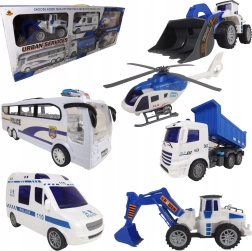 Set di costruzione Connect 2in1 – caravan e dolce automobilina TREFL