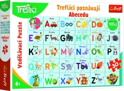 Puzzle Treflíci imparano l'alfabeto 30 pezzi