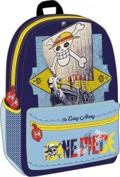 Zaino scolastico One Piece con tasca frontale
