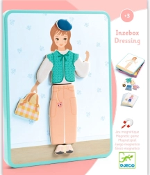 Djeco gioco magnetico Inzebox Vestirsi
