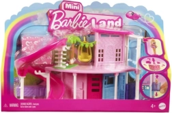 MATTEL Mini BARBIE land casetta per bambole con bambola, animaletto, ascensore e piscina