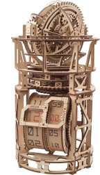 Modello meccanico in legno Ugears con tourbillon