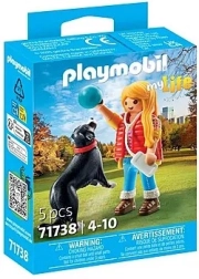 Ragazza con cane da pastore PLAYMOBIL