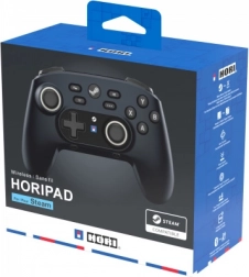 Controller wireless HORIPAD Pro per Steam – Midnight Black