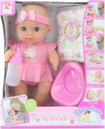 Bambolotto con suoni e pipì con accessori