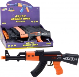 Giocattolo per bambini fucile AK47 con luci e suoni