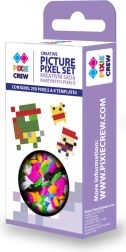 PIXIE CREW set creativo con pixel – 250 pixel e 8 modelli