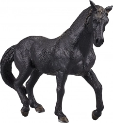 Mojo cavallo andaluso nero – figurina realistica in plastica