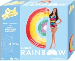 Materassino gonfiabile arcobaleno TM Toys