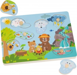 Puzzle in legno SUONI DELLA NATURA di VIGA