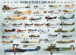 Puzzle Aerei della Prima Guerra Mondiale 1000 pezzi EUROGRAPHICS