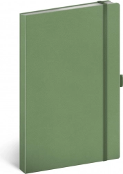 Taccuino Notique verde a righe 13 × 21 cm