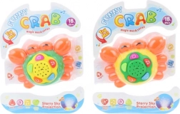 Granchio sonoro a batterie per i più piccoli