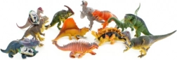 Dinosauri di gomma con suono, dimensione media 22 cm – set da 24 pz