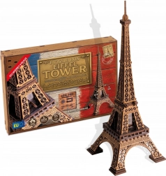 Puzzle 3D in legno Torre Eiffel – rompicapo Escape con 202 pezzi