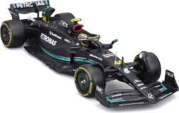 bburago kit di montaggio modello mercedes-amg f1 w14 e 1:24 lewis hamilton #44