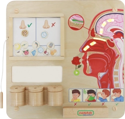 MASTERKIDZ pannello didattico senso dell’olfatto Montessori