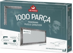 Cornice per puzzle 96x34cm argento