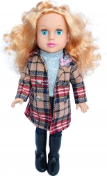 Bambola con cappotto e effetti sonori