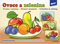 Libretto da colorare frutta e verdura MFP A5