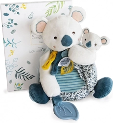 Set regalo Doudou – koala Yoca con cucciolo 25 cm